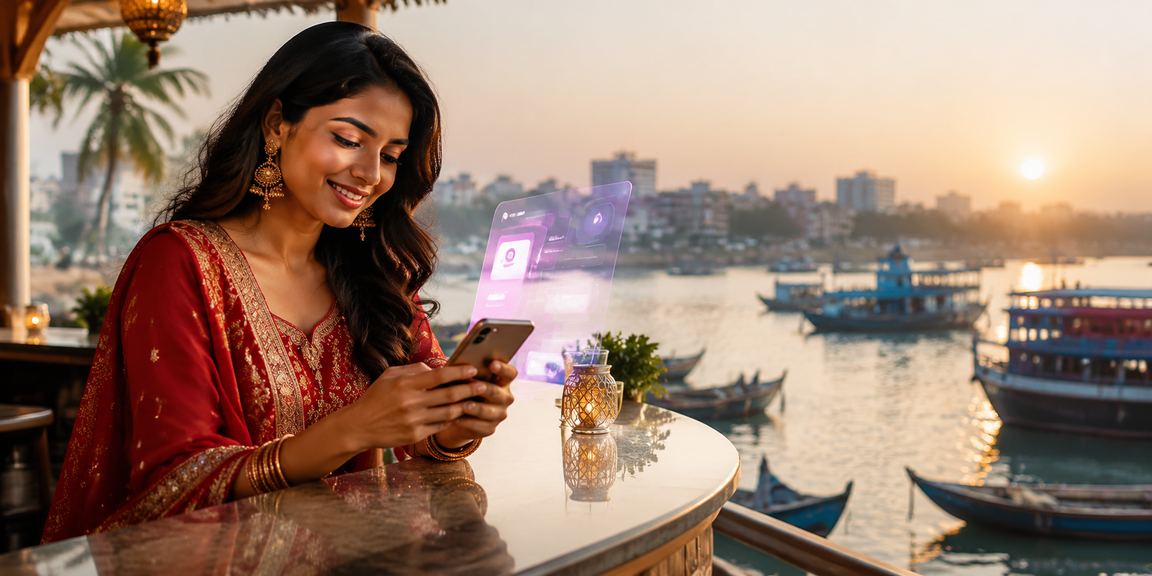 বরিশালে মোবাইল ক্যাসিনো ইউজার ইন্টারফেস